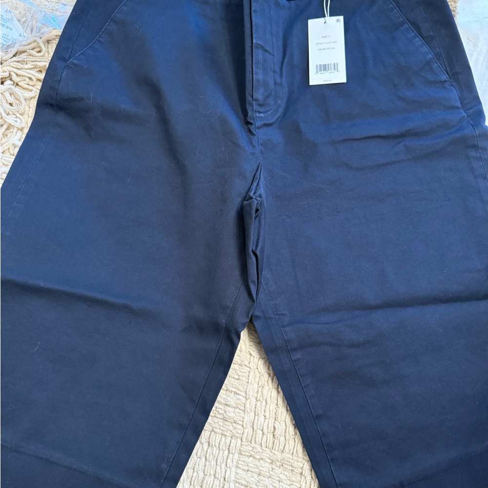 Vince Navy Chino Shorts